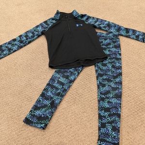 Under Armour Leggings & Long Sleeve shirts set